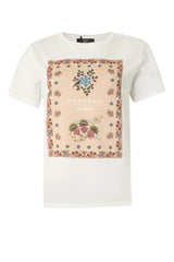 Weekend MaxMara T-shirt Donna in jersey con stampa centrale