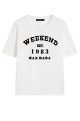 Weekend MaxMara T-shirt Donna con lettering