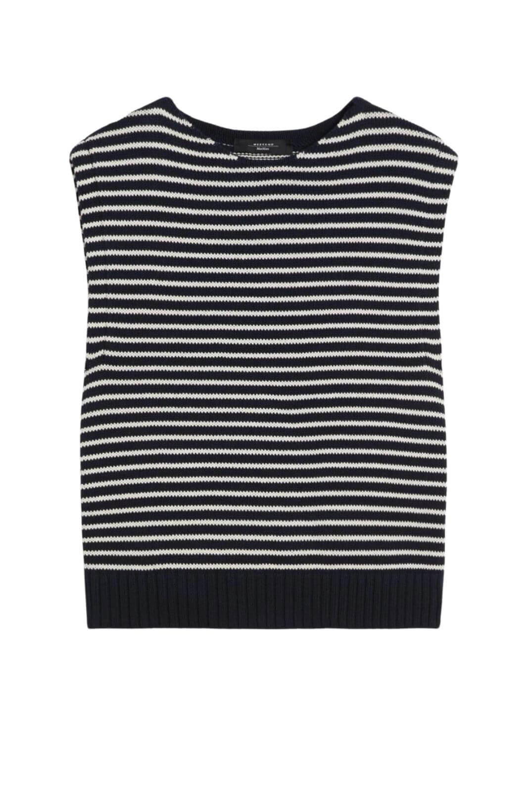 Weekend MaxMara Canotta Donna rigata misto cotone