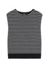 Weekend MaxMara Canotta Donna rigata misto cotone