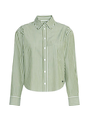 Weekend MaxMara Camicia Donna Boxy in popeline rigato