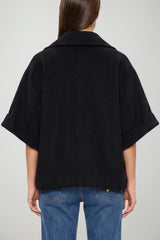Weekend MaxMara Cappotto Donna corto in lana / Nero