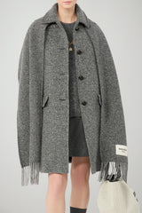 Weekend MaxMara Cappotto Donna in tweed misto lana