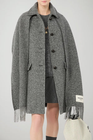 Weekend MaxMara Cappotto Donna in tweed misto lana