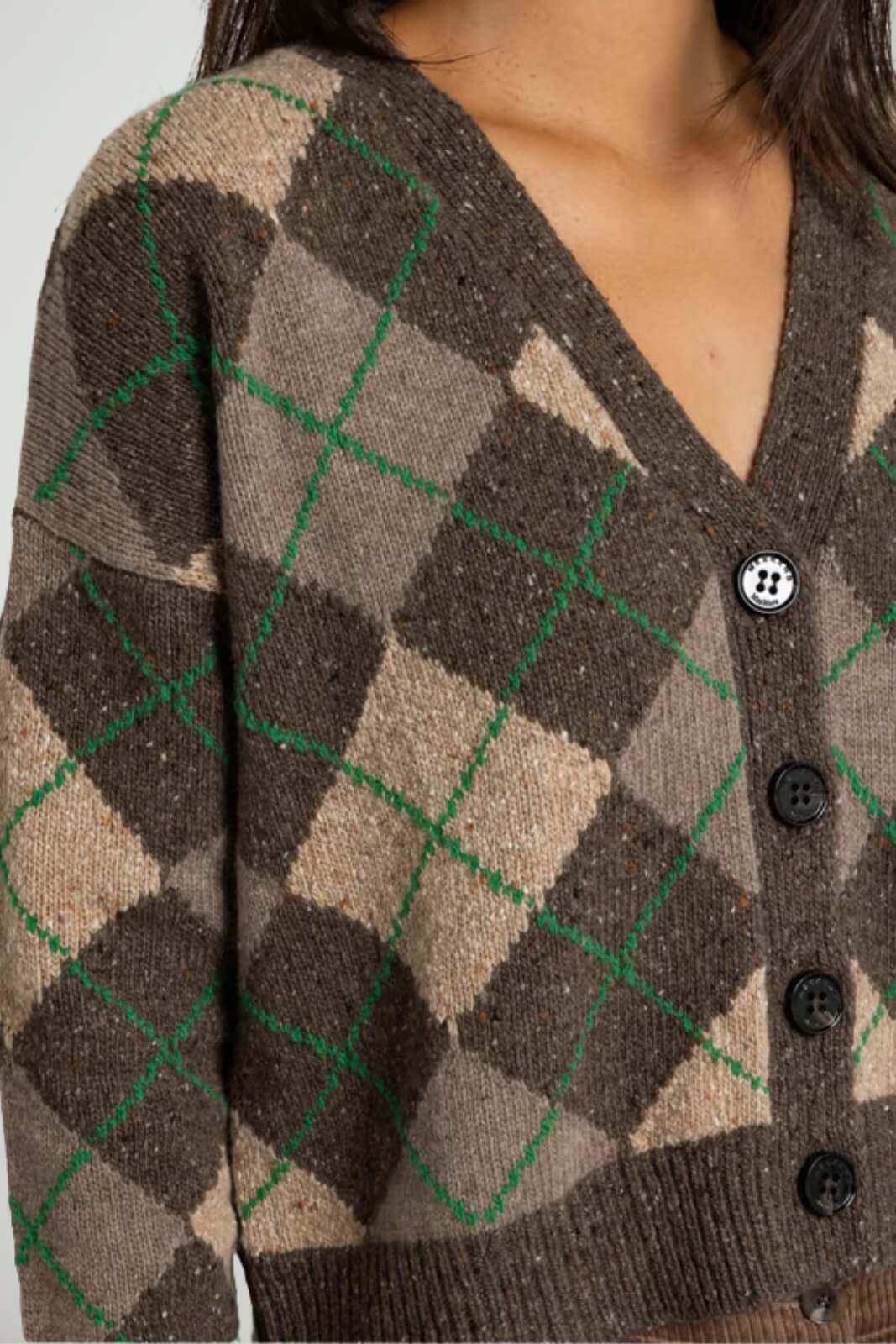 Weekend MaxMara Cardigan a rombi