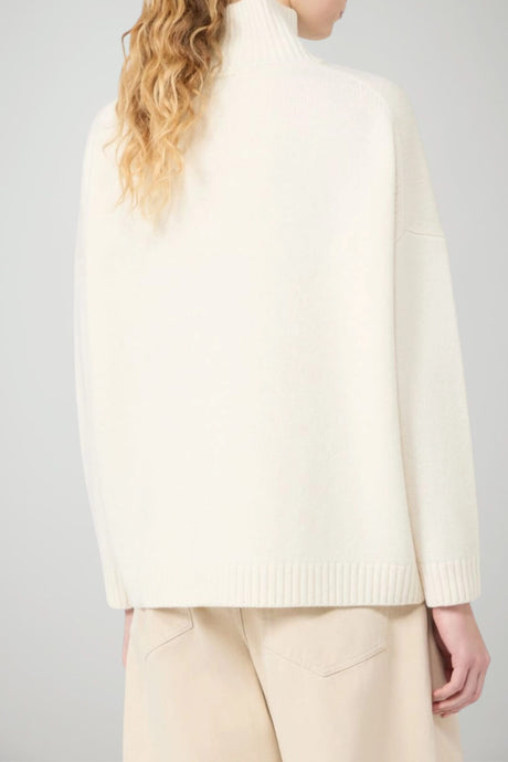 Weekend MaxMara Dolcevita Donna Over fit / Avorio