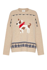 Weekend MaxMara Maglia Donna ampia in lana jacquard