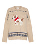 Weekend MaxMara Maglia Donna ampia in lana jacquard