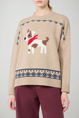 Weekend MaxMara Maglia Donna ampia in lana jacquard