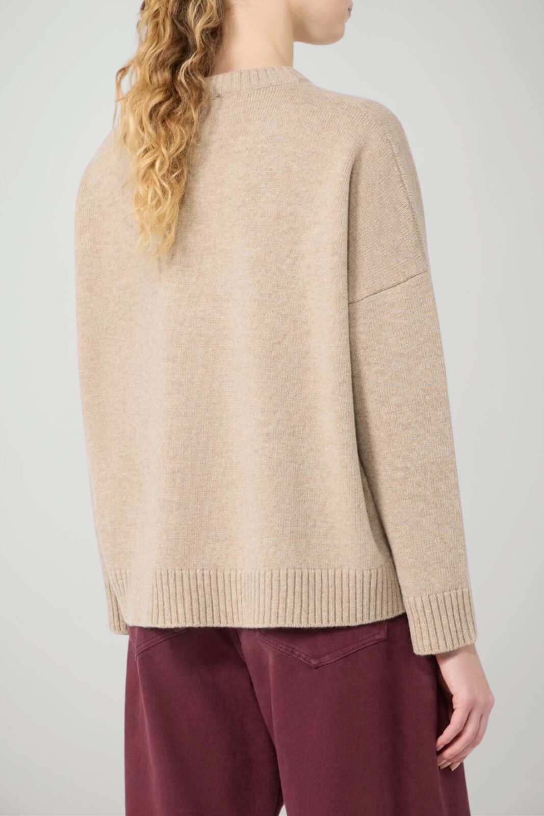 Weekend MaxMara Maglia Donna ampia in lana jacquard