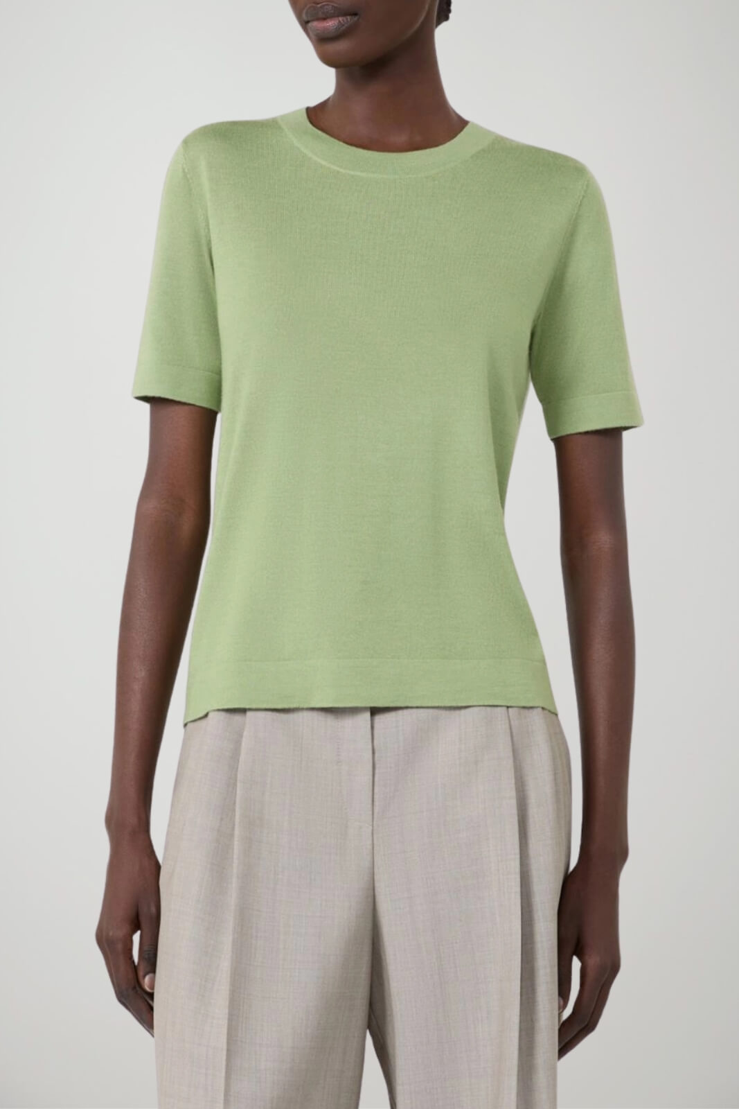 Weekend MaxMara Maglia Donna in lana maniche corte