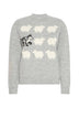 Weekend MaxMara Maglia Donna con motivo intarsiato / Grigio