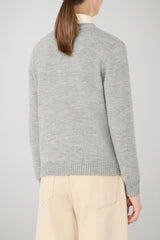 Weekend MaxMara Maglia Donna con motivo intarsiato / Grigio