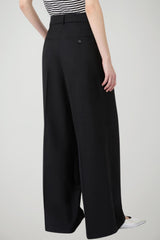 Weekend MaxMara Pantaloni Donna wide leg con pences