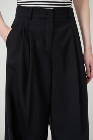 Weekend MaxMara Pantaloni Donna wide leg con pences