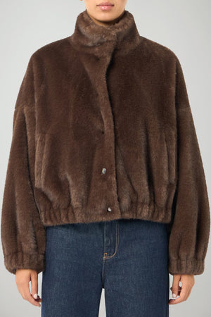 Weekend MaxMara Pelliccia Donna cropped sintetica