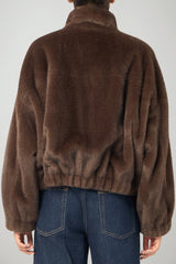 Weekend MaxMara Pelliccia Donna cropped sintetica