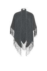 Weekend MaxMara women's wool shawl / Grey