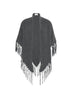 Weekend MaxMara women's wool shawl / Grey