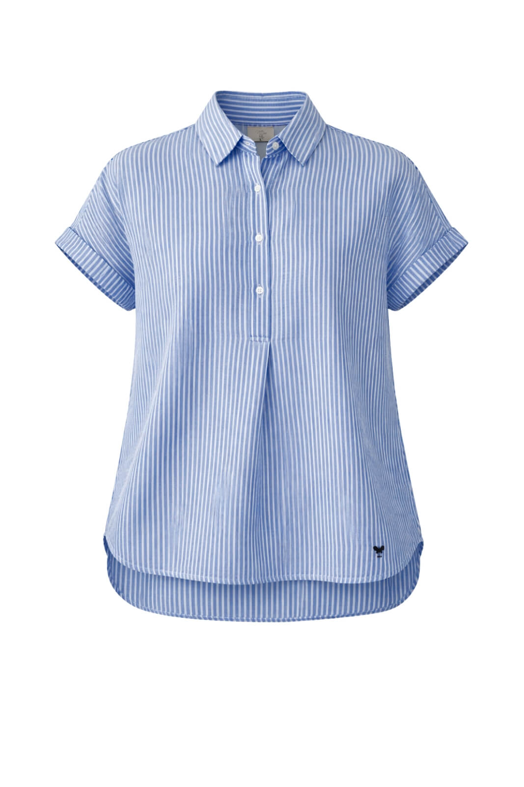 Camicia da donna Weekend Max Mara rigata in lino