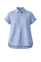Camicia da donna Weekend Max Mara rigata in lino