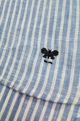 Camicia da donna Weekend Max Mara rigata in lino