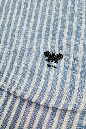 Camicia da donna Weekend Max Mara rigata in lino