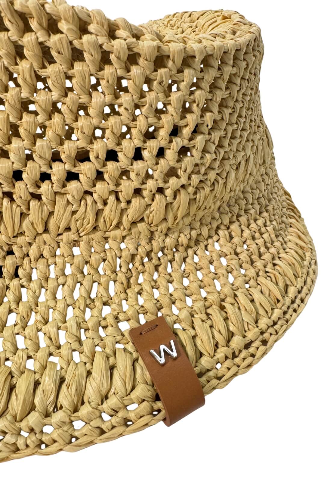 Cappello da donna Weekend Max Mara in rafia con visiera