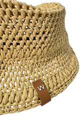 Cappello da donna Weekend Max Mara in rafia con visiera