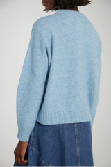 Weekend MaxMara Maglia Donna Over fit / Azzurro