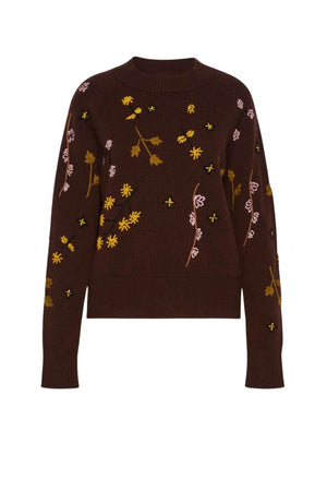 Weekend MaxMara Maglia Donna in lana con ricami