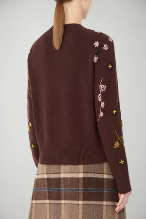 Weekend MaxMara Maglia Donna in lana con ricami