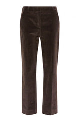 Weekend MaxMara Pantaloni Donna crop in velluto