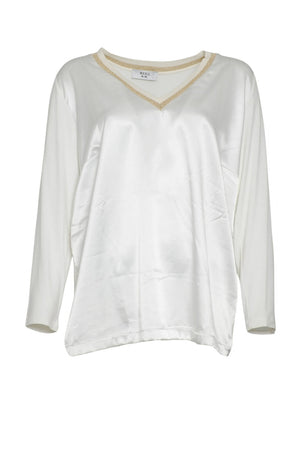 Maglia Weill donna in viscosa e lurex fronte