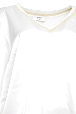 Maglia Weill donna in viscosa e lurex dettaglio