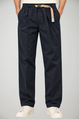 White Sand Pantaloni Uomo in cotone / Navy