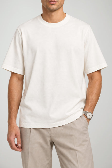 White Sand T-shirt Uomo relaxed fit / Bianco