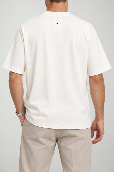 White Sand T-shirt Uomo relaxed fit / Bianco