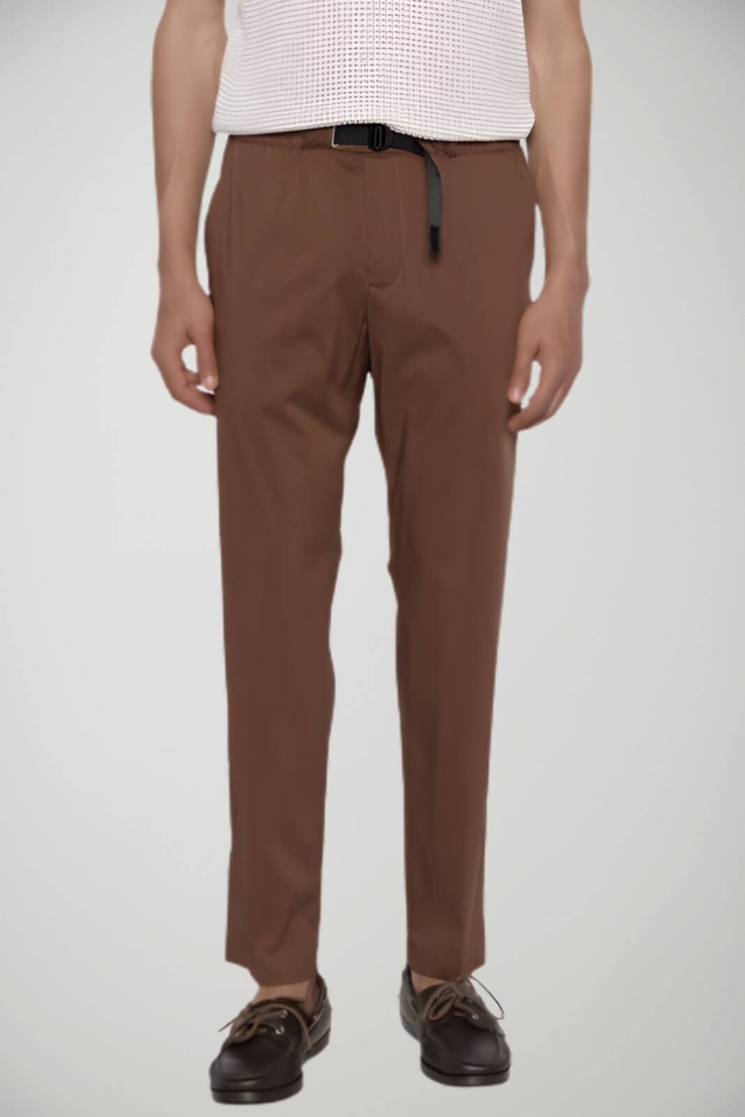 Pantaloni da uomo White Sand con cinturino in vita