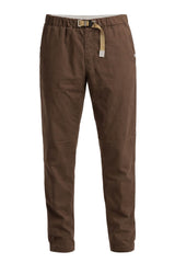 Pantaloni da uomo White Sand con cinturino in misto lino