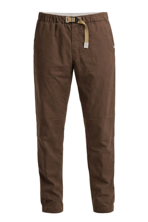 Pantaloni da uomo White Sand con cinturino in misto lino