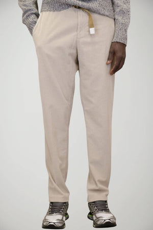 White Sand Pantaloni Uomo in velluto a coste