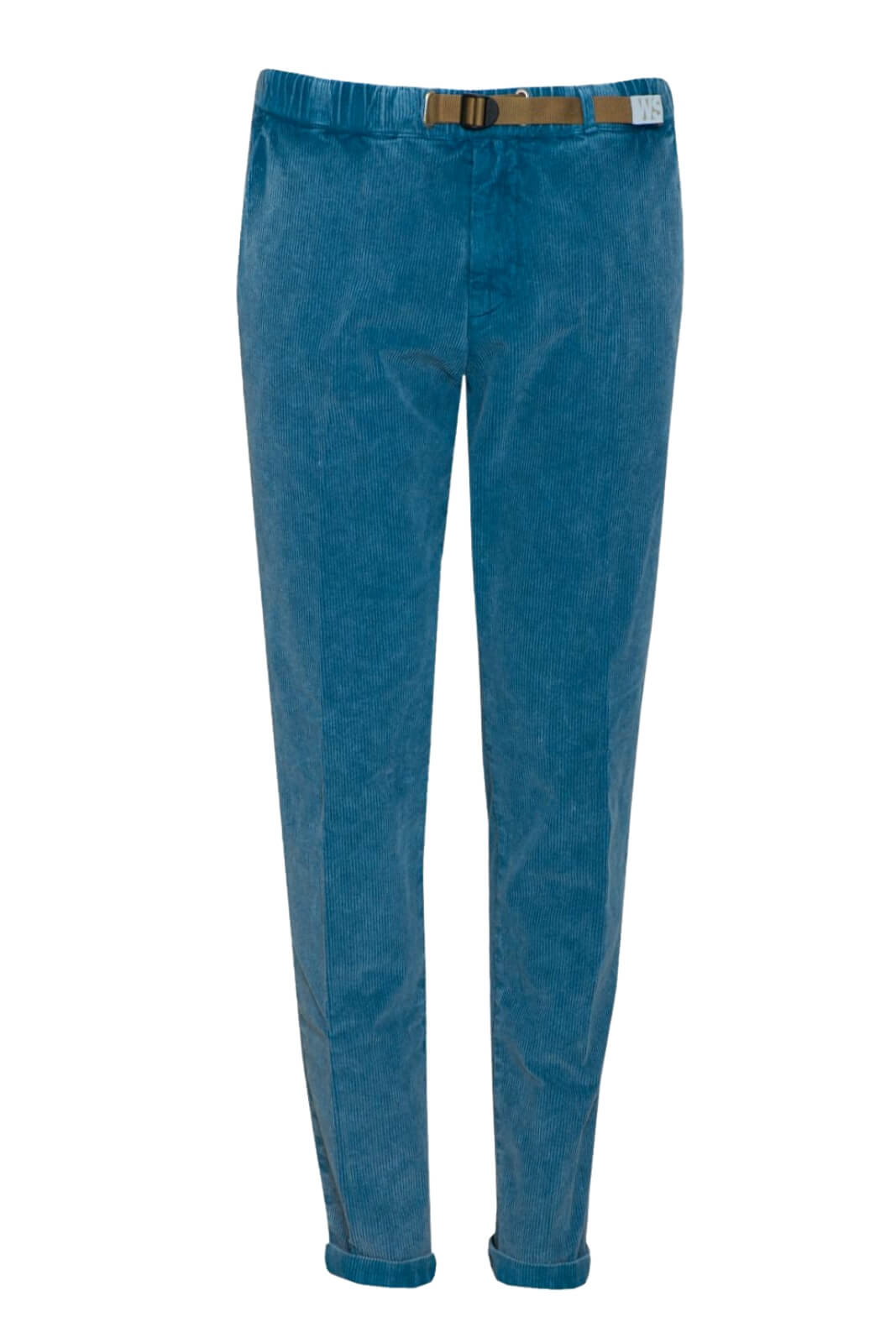 Pantaloni da uomo White Sand in velluto con coulisse