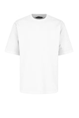 T-shirt da uomo White Sand tinta unita a maniche corte