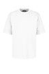 T-shirt da uomo White Sand tinta unita a maniche corte
