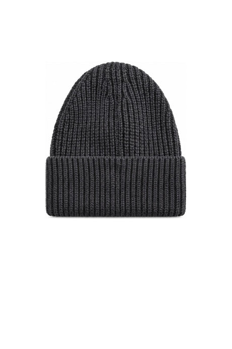 Woolrich Berretto WM Patch Beamie / Grigio Scuro