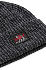 Woolrich Berretto WM Patch Beamie / Grigio Scuro