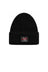 Woolrich Berretto WM Patch Beamie / Nero