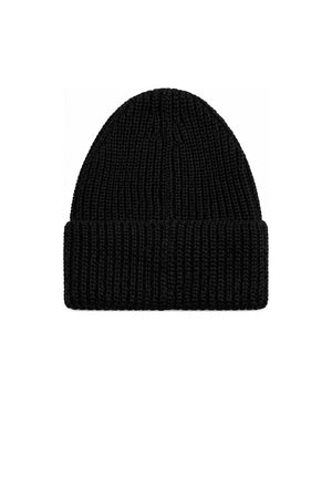 Woolrich Berretto WM Patch Beamie / Nero