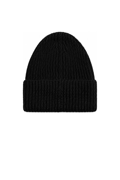 Woolrich Berretto WM Patch Beamie / Nero